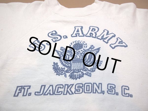 画像4: 1960s【U.S.ARMY】染込みスウェット (4)