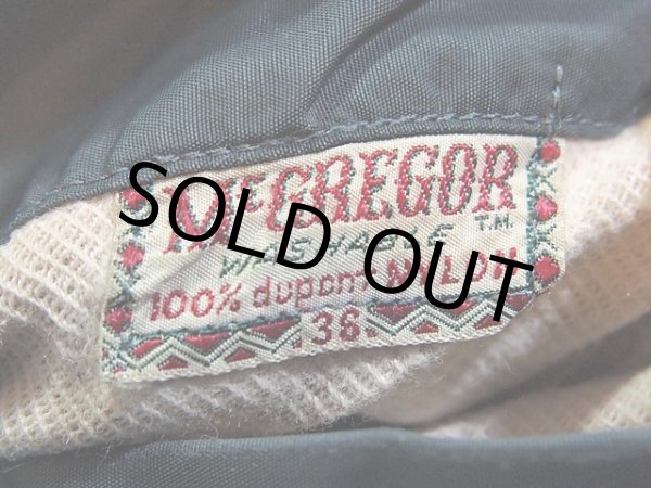 画像5: 1950s【McGREGOR】フェイクファーリバーシブルジャケット (5)