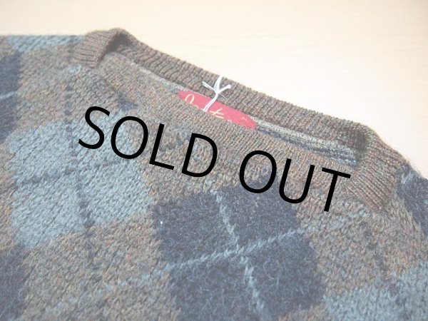 画像4: 1970s【Jantzen】アーガイルモヘアセーター (4)