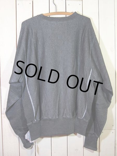 画像2: DeadStock!!USA製1990s【Champion】リバースウィーブスウェット SizeL (2)
