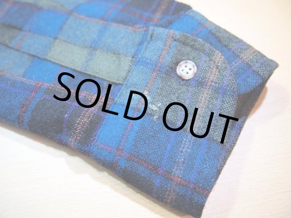 画像4: 1970s【PENDLETON】エルボーパッチ付きウールシャツ (4)