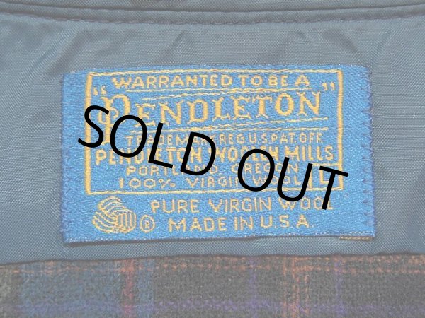 画像3: 1970s【PENDLETON】エルボーパッチ付きウールシャツ (3)