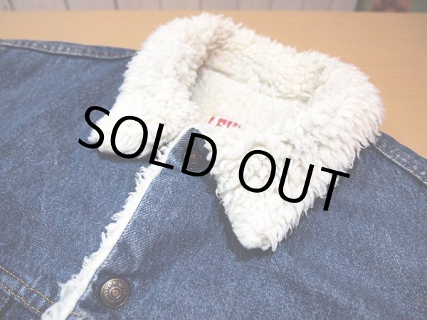 画像5: 1980s【LEVI'S】デニムボアジャケット (5)