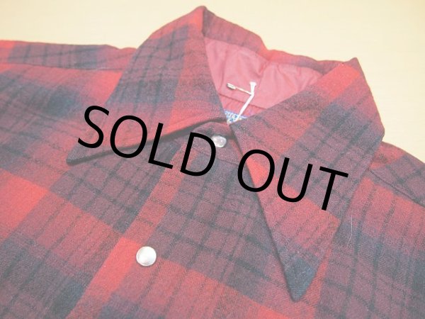 画像5: 1970s【PENDLETON】オンブレーチェックウールウエスタンシャツ (5)