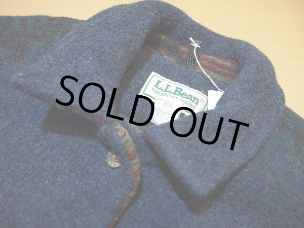 画像4: 1980s【L.L.Bean】ブランケットウールコート (4)