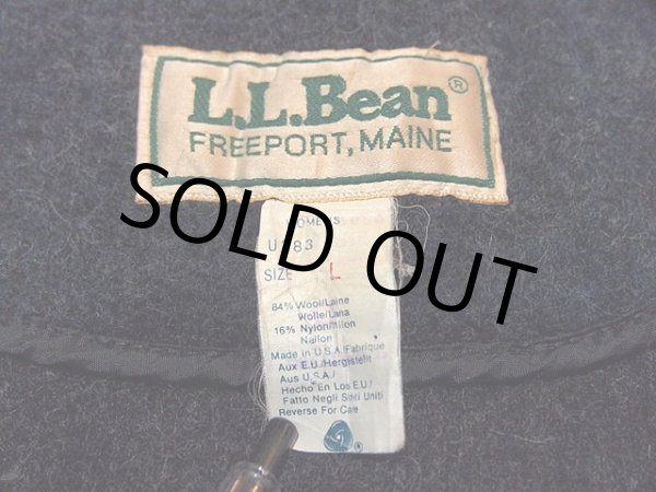 画像3: 1980s【L.L.Bean】ブランケットウールコート (3)