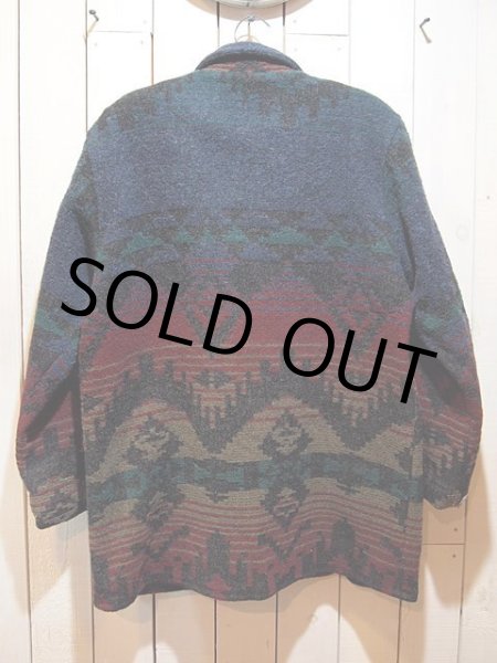 画像2: 1980s【L.L.Bean】ブランケットウールコート (2)