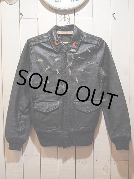 画像2: 1970s【AVIREX】A-2フライトジャケット PINUP (2)