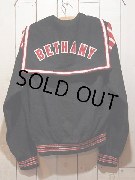 画像2: 1950sセーラースタジャン ブラック (2)