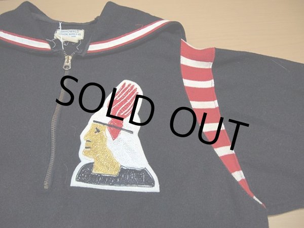 画像5: 1950sセーラースタジャン ブラック (5)