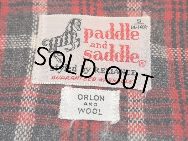 画像3: 1960s【Paddle&Saddle】ウールシャツ (3)