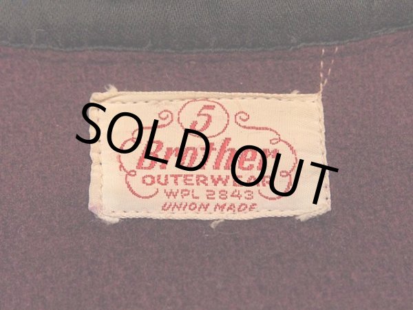 画像3: 1950s【5Brother】マチ付きCPOシャツ (3)