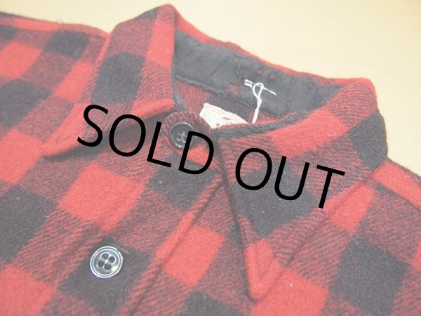 画像4: 1940s【5Brother】マチ付きウールシャツ (4)