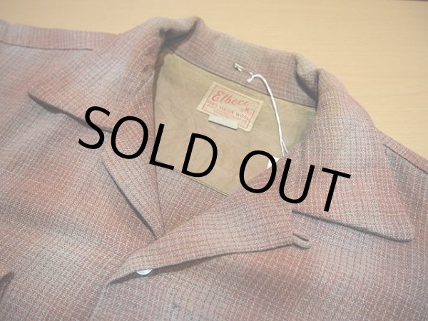 画像4: 1950s【Elbeco】オンブレーチェックウールシャツ (4)