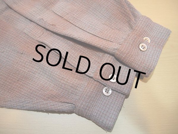 画像5: 1950s【Elbeco】オンブレーチェックウールシャツ (5)