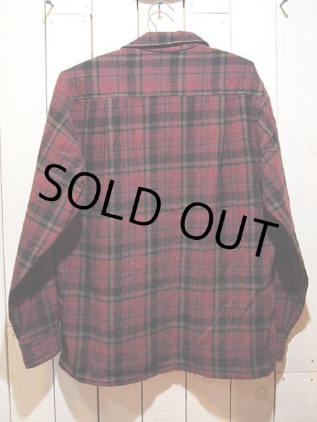 画像2: 1960sウールシャツ (2)
