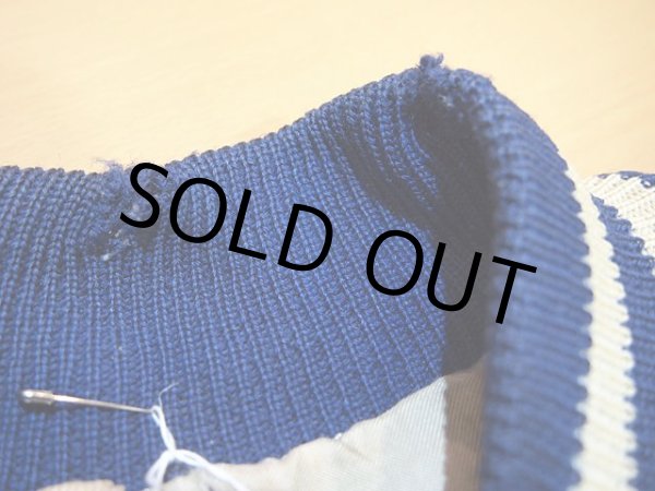 画像5: 1960s袖レザーロングスタジャン (5)