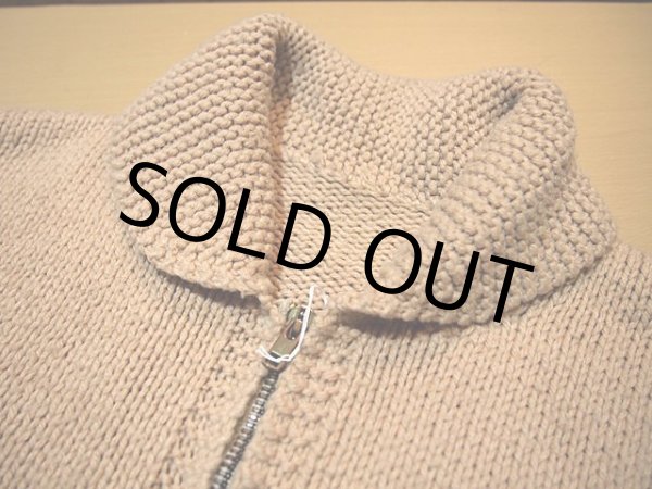 画像3: 1960s牛柄カウチンセーター (3)