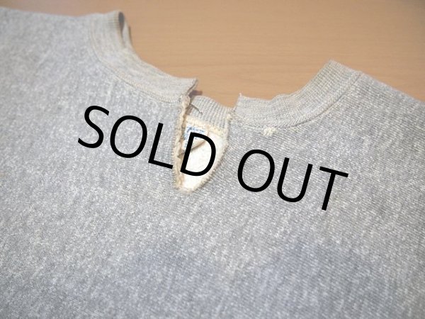 画像4: 1970s【Champion】単色タグ リバースウィーブスウェット　カットオフ (4)