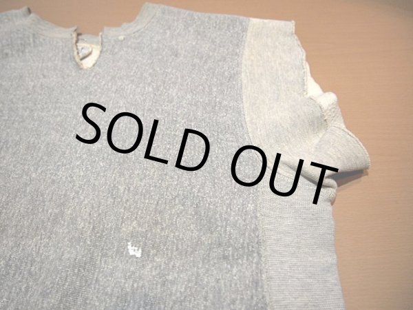 画像5: 1970s【Champion】単色タグ リバースウィーブスウェット　カットオフ (5)