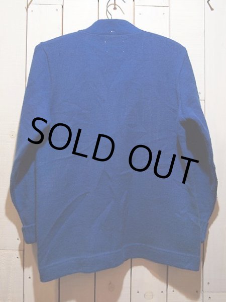 画像2: 1970sレタードカーディガン (2)