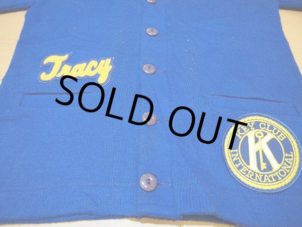 画像4: 1970sレタードカーディガン (4)