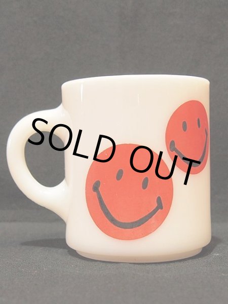 画像3: 【HazelAtlas】スタッキングマグ・スマイル赤  (3)