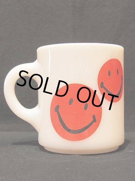 画像3: 【HazelAtlas】スタッキングマグ・スマイル赤 (3)