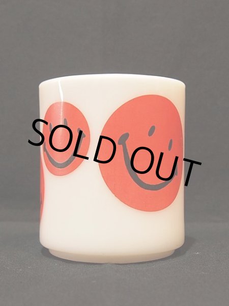 画像4: 【HazelAtlas】スタッキングマグ・スマイル赤 (4)