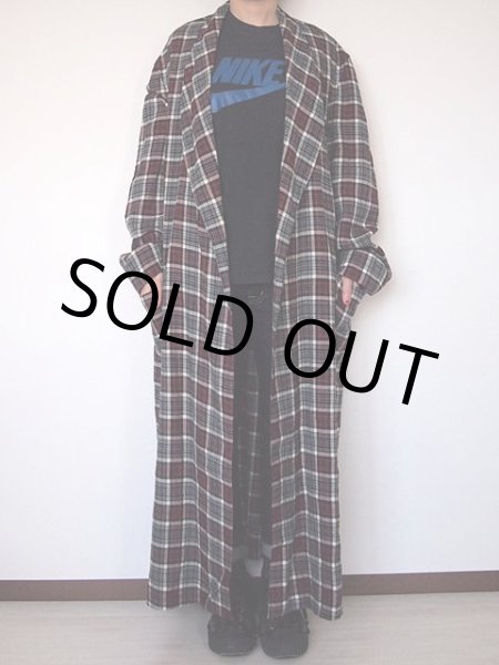 画像2: 1960s〜レーヨンウールガウン (2)