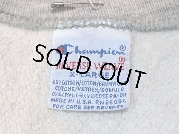 画像3: 1990s【Champion】染込みリバースウィーブスウェット XL (3)