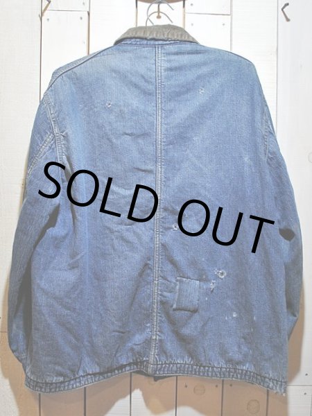 画像2: 1960s【BLUE BELL】裏ブランケットデニムカバーオール  (2)