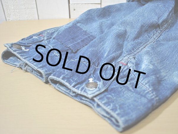 画像5: 1960s【BLUE BELL】裏ブランケットデニムカバーオール  (5)