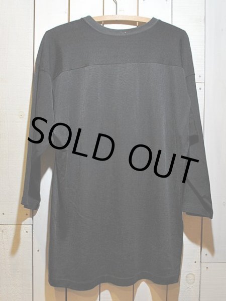 画像2: 1970s【Champion】黒フットボールTシャツ (2)