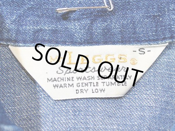 画像3: 1970s【Mr.LEGGS】デニムブッシュジャケット (3)