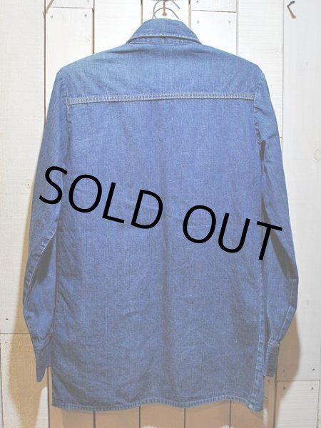 画像2: 1970s【Mr.LEGGS】デニムブッシュジャケット (2)