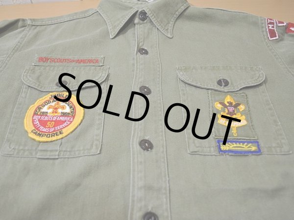 画像5: 1960s【BOY SCOUTS】マチ付きシャツ (5)