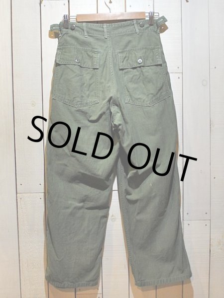 画像2: 1960s【US.ARMY】コットンベイカーパンツ(アジャスター付き) (2)