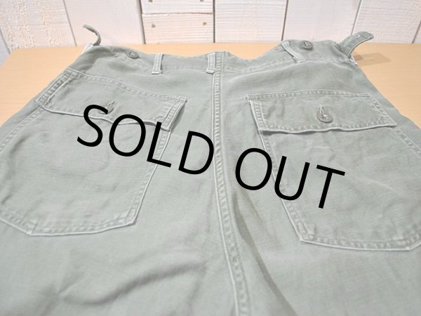 画像5: 1960s【US.ARMY】コットンベイカーパンツ(アジャスター付き) (5)