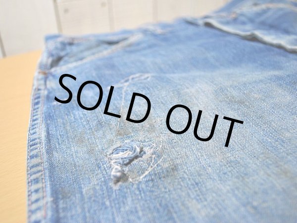 画像15: 1940sデニムペインターパンツ　w32 (15)