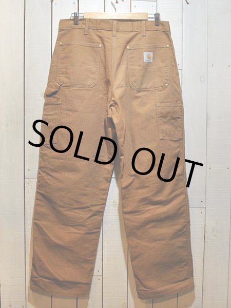 画像2: 【Carhartt】ダブルニーダックペインターパンツ　w34 (2)