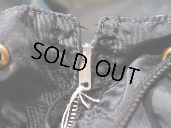 画像4: 1960s〜アノラックパーカー ブラック  (4)