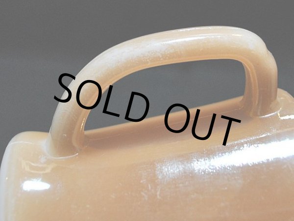 画像7: 50s【FireKing】Dハンドルマグ・ピーチラスター (7)