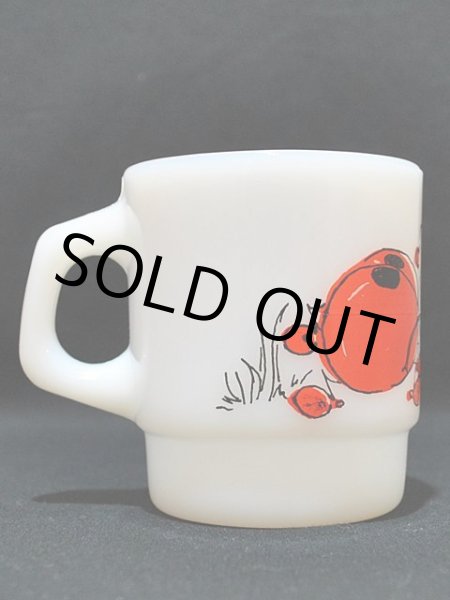 画像4: 60s-70s【FireKing】スタッキングマグ ヒルディ ラブバグス (4)