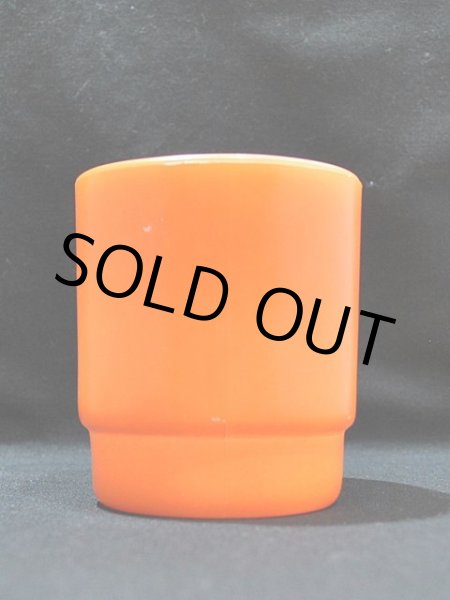 画像4: 70s-80s【FireKing】スタッキングマグ・オレンジ (4)