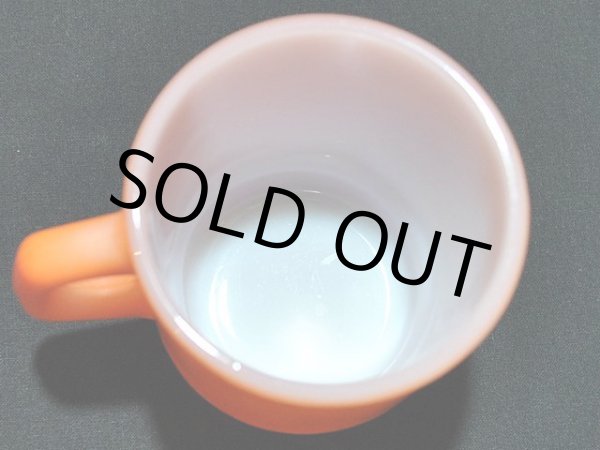 画像6: 70s-80s【FireKing】スタッキングマグ・オレンジ  (6)