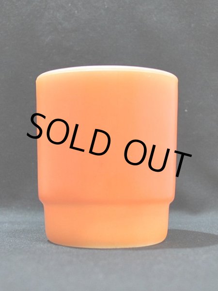 画像4: 70s-80s【FireKing】スタッキングマグ・オレンジ  (4)