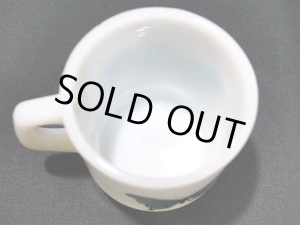 画像6: 70s-80s【FireKing】スタッキングマグ・バタフライ(青) (6)