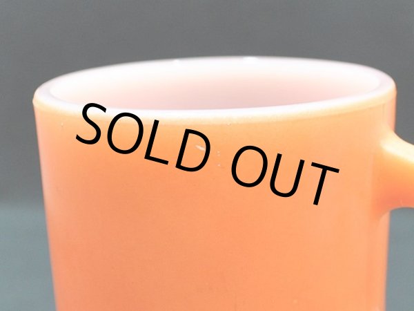 画像7: 70s-80s【FireKing】スタッキングマグ・オレンジ  (7)