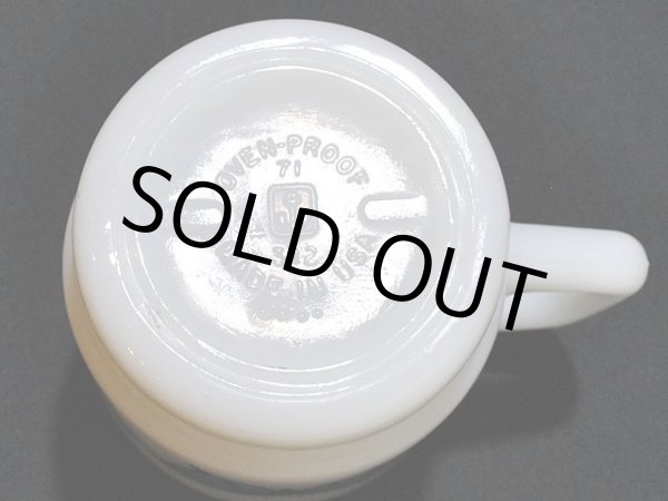 画像5: 70s-80s【FireKing】スタッキングマグ・バタフライ(青) (5)